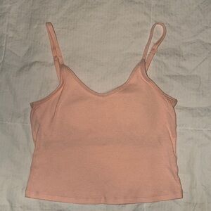 PINK Victoria’s Secret Cropped Ribbed Camisole